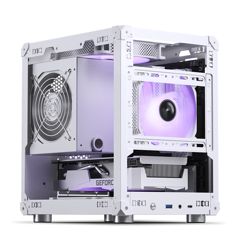 Jonsbo - Caja Micro-ATX Jonsbo C6 Blanco