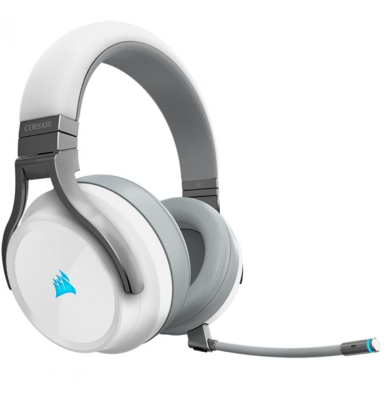 Corsair - Auriculares Corsair Virtuoso RGB Wireless 7.1 Blanco