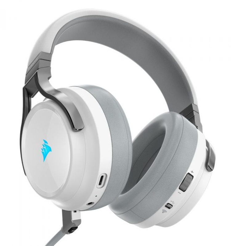 Corsair - Auriculares Corsair Virtuoso RGB Wireless 7.1 Blanco