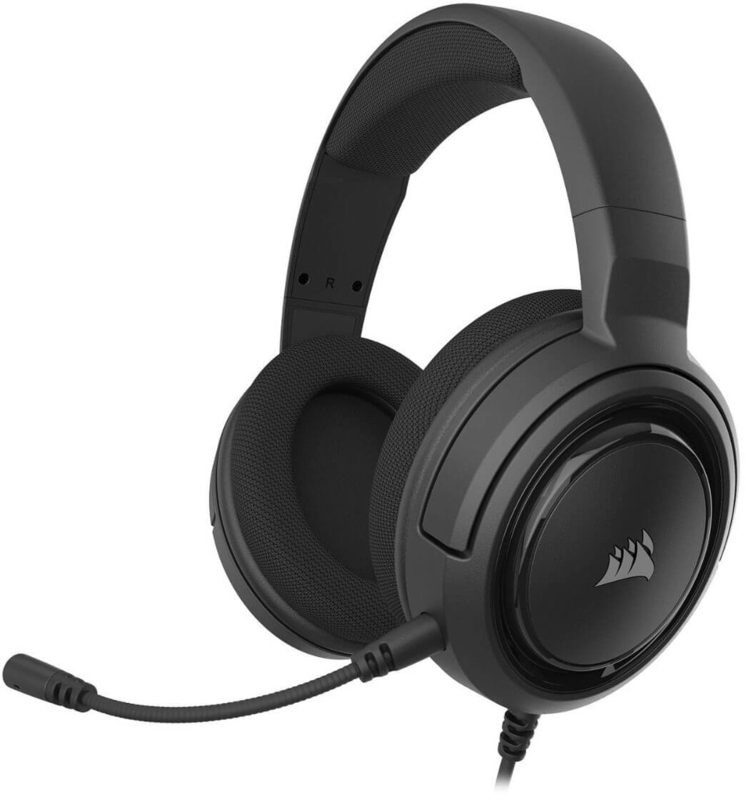 Corsair - ** B Grade ** Auriculares Corsair HS35 Stereo Carbono