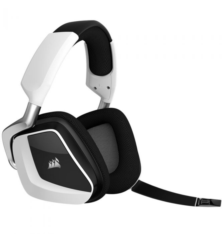 Corsair - Auriculares Corsair VOID Elite RGB Wireless 7.1 Blanco