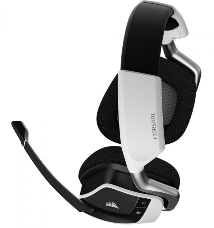 Corsair - Auriculares Corsair VOID Elite RGB Wireless 7.1 Blanco