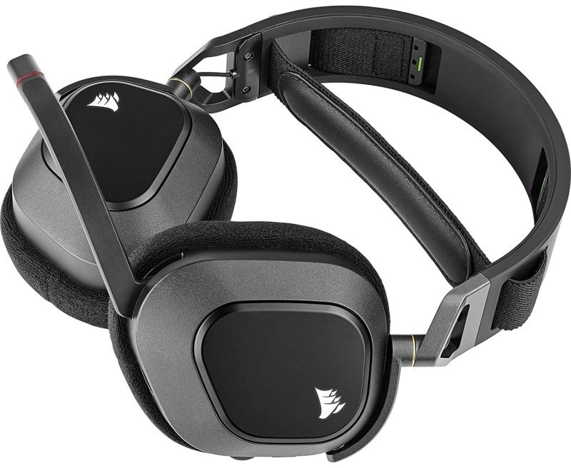 Corsair - Auriculares Corsair HS80 RGB Wireless Negro