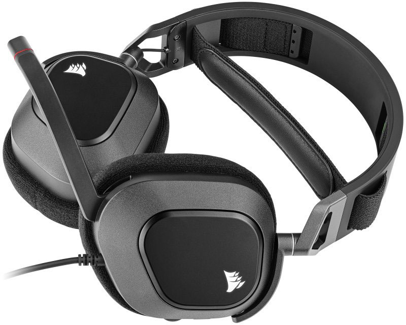 Corsair - Auriculares Corsair H80 USB Negro