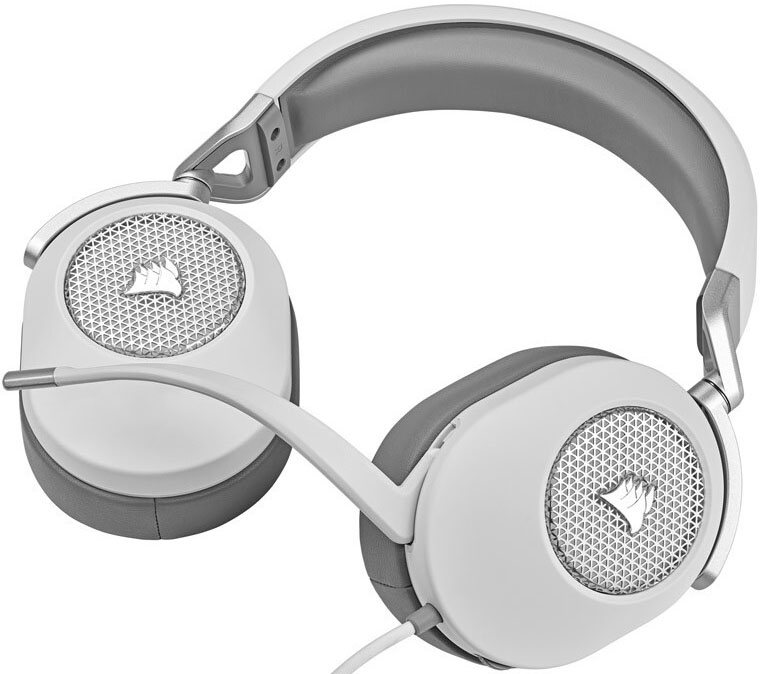 Corsair - Auriculares Corsair H65 Surrynd Blanco