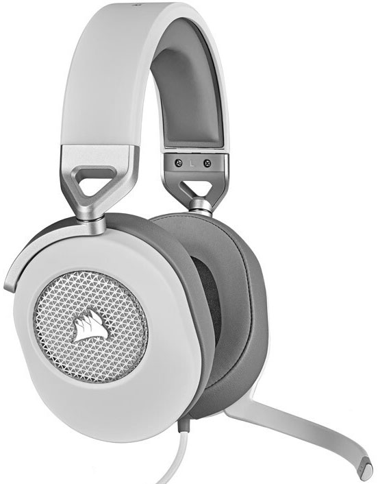 Corsair - Auriculares Corsair H65 Surrynd Blanco