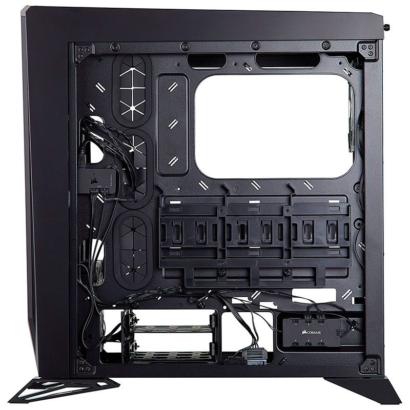 Corsair - Torre ATX Corsair Carbide SPEC-OMEGA RGB Mid-Tower Cristal Templado  - Negro