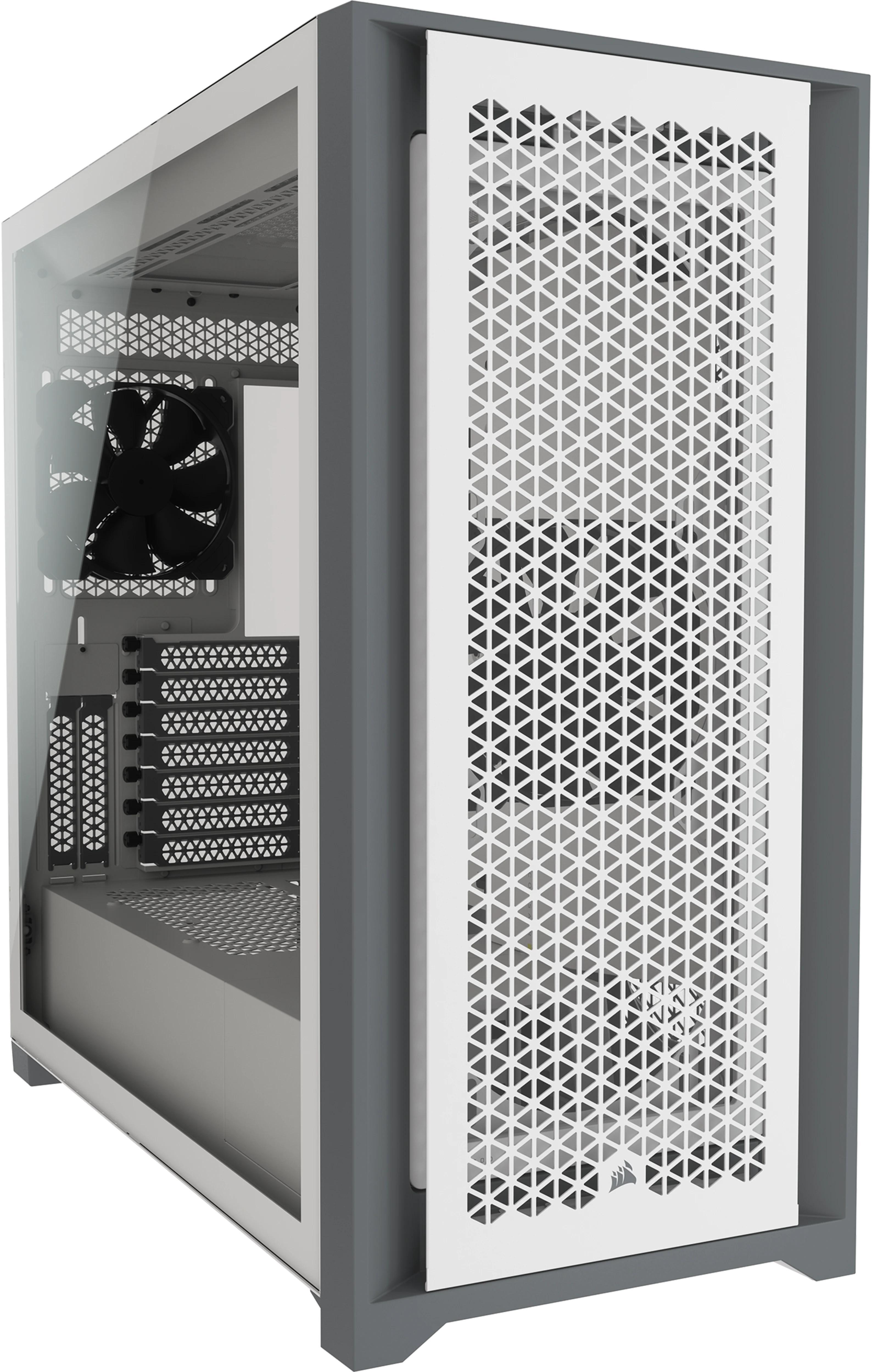 Corsair - ** B Grade ** Torre E-ATX Corsair 5000D Airflow Blanco Cristal Templado
