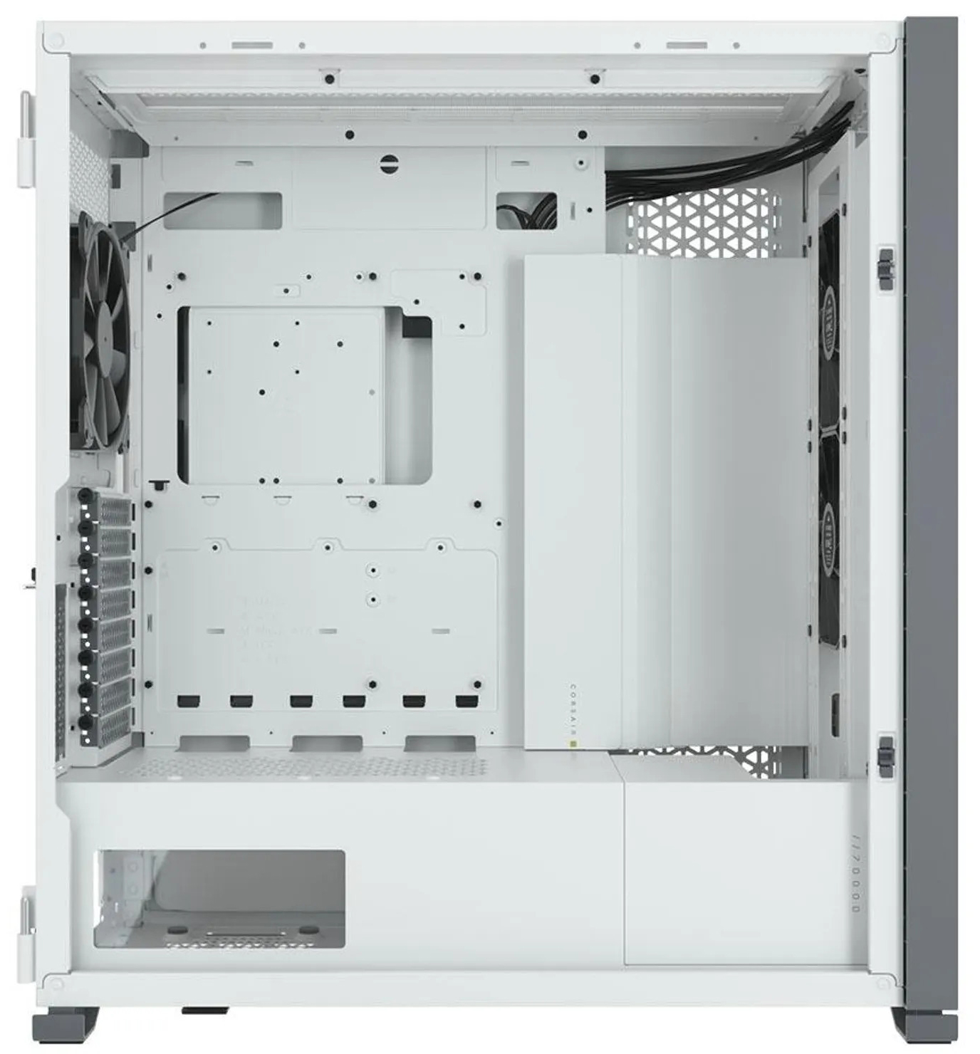 Corsair - Torre E-ATX Corsair 7000D Airflow Blanco Cristal Templado