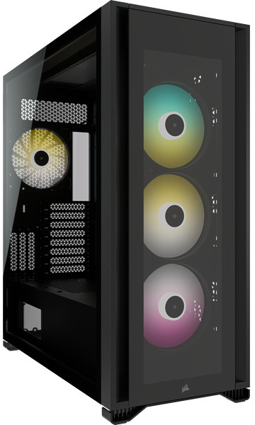 Corsair - Torre E-ATX Corsair iCUE 7000X Airflow RGB Smart Negro Cristal Templado
