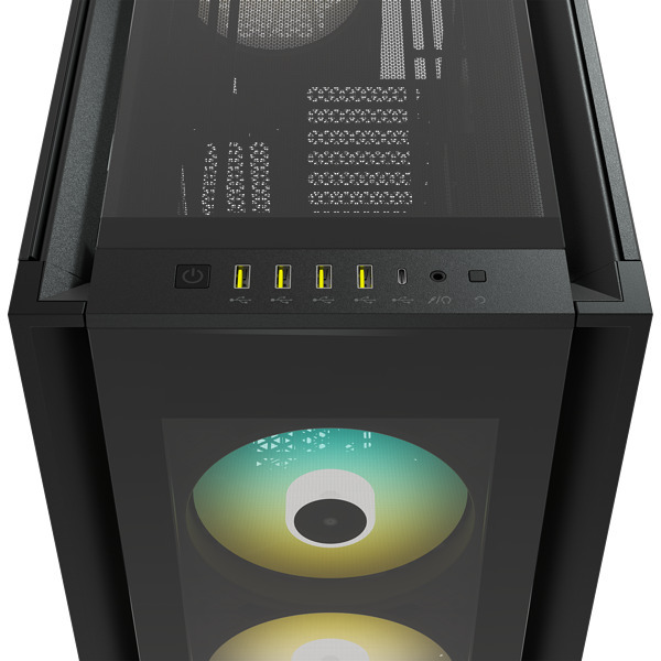 Corsair - Torre E-ATX Corsair iCUE 7000X Airflow RGB Smart Negro Cristal Templado