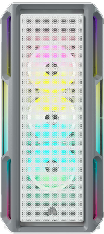 Corsair - Torre ATX Corsair 5000T iCUE RGB Blanco Cristal Templado