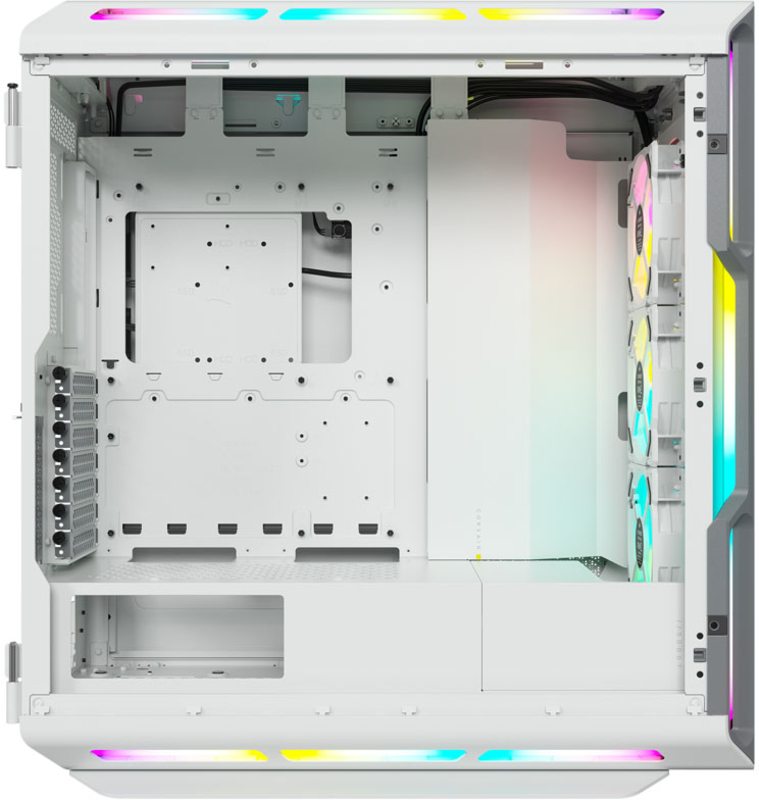 Corsair - Torre ATX Corsair 5000T iCUE RGB Blanco Cristal Templado