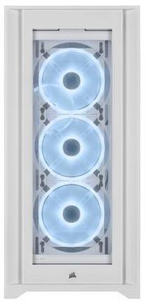 Corsair - Torre ATX Corsair iCUE 5000X Airflow RGB Smart Blanco Cristal Templado