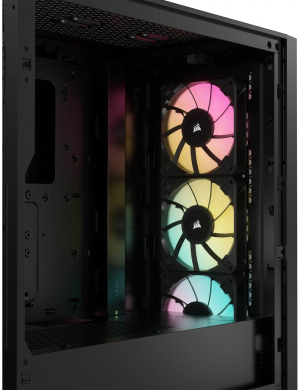 Corsair - Torre ATX Corsair iCUE 4000D Airflow Negro Cristal Templado