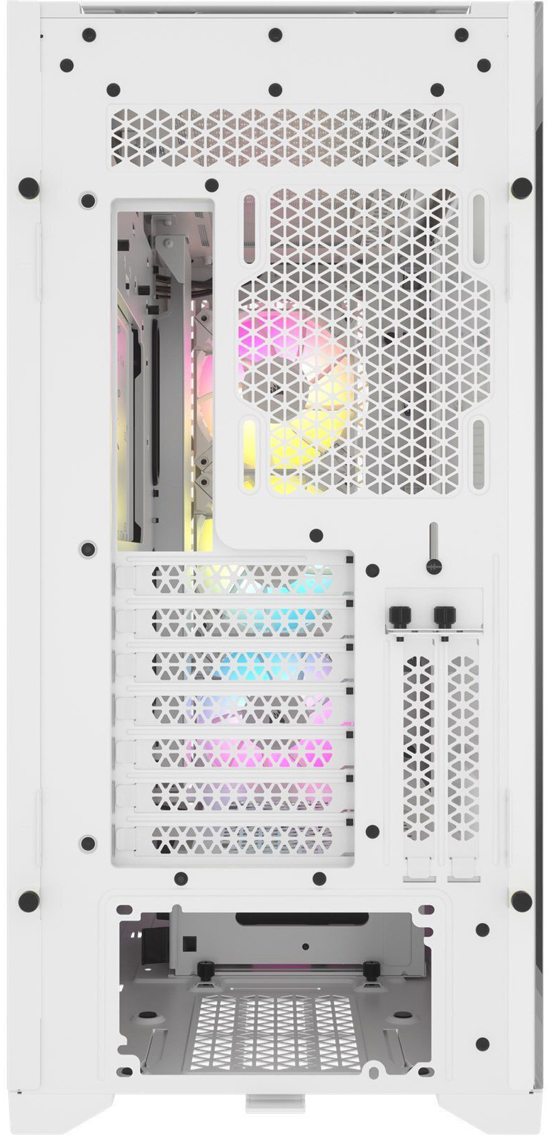 Corsair - Torre ATX Corsair iCUE 5000D RGB Airflow Blanco Cristal Templado