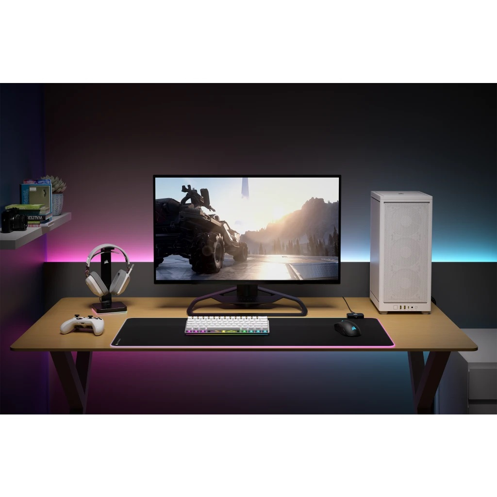 Corsair - Torre Mini-ITX Corsair 2000D Airflow Blanco Cristal Templado