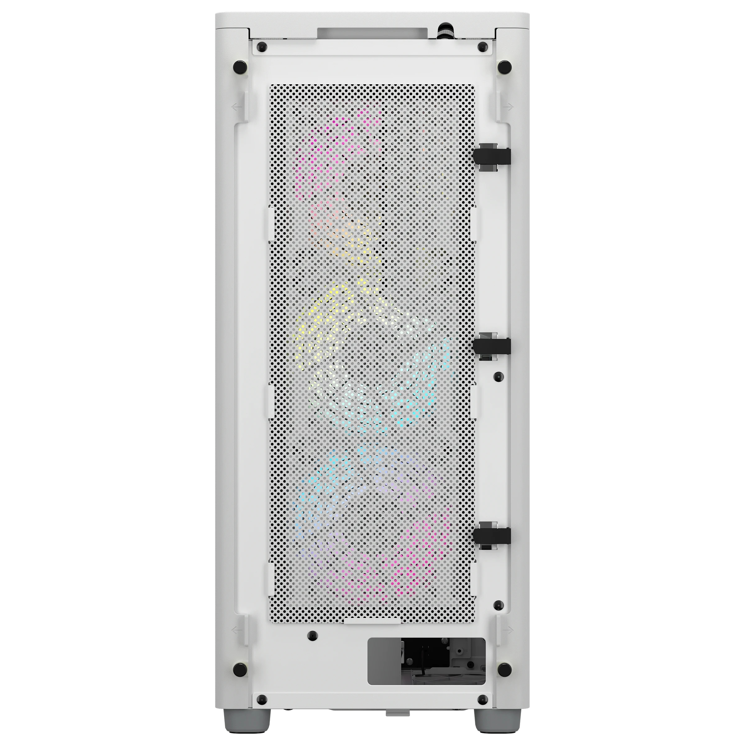 Corsair - Torre Mini-ITX Corsair iCue 2000D RGB Blanco Cristal Templado