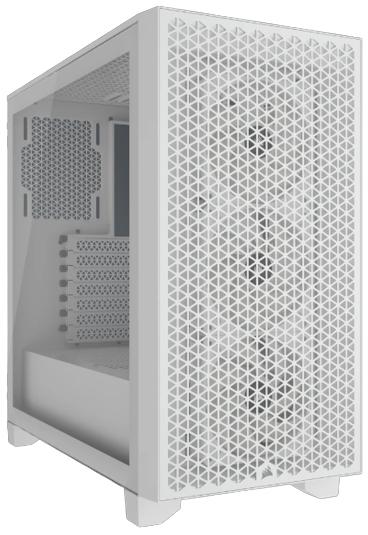 Corsair - Torre ATX Corsair 3000D RGB Airflow Blanco Cristal Templado