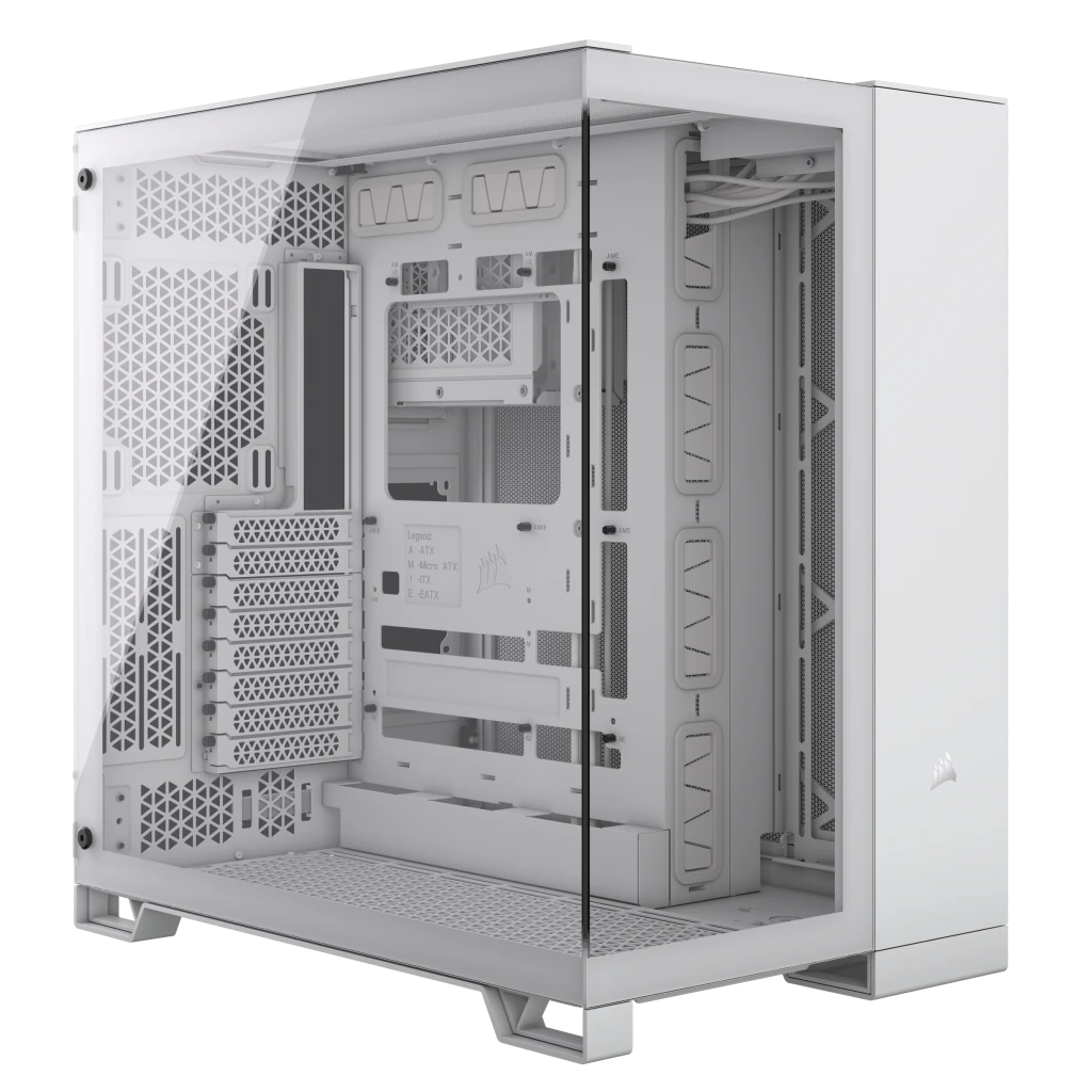 Corsair - Torre ATX Corsair 6500X Blanco Cristal Templado