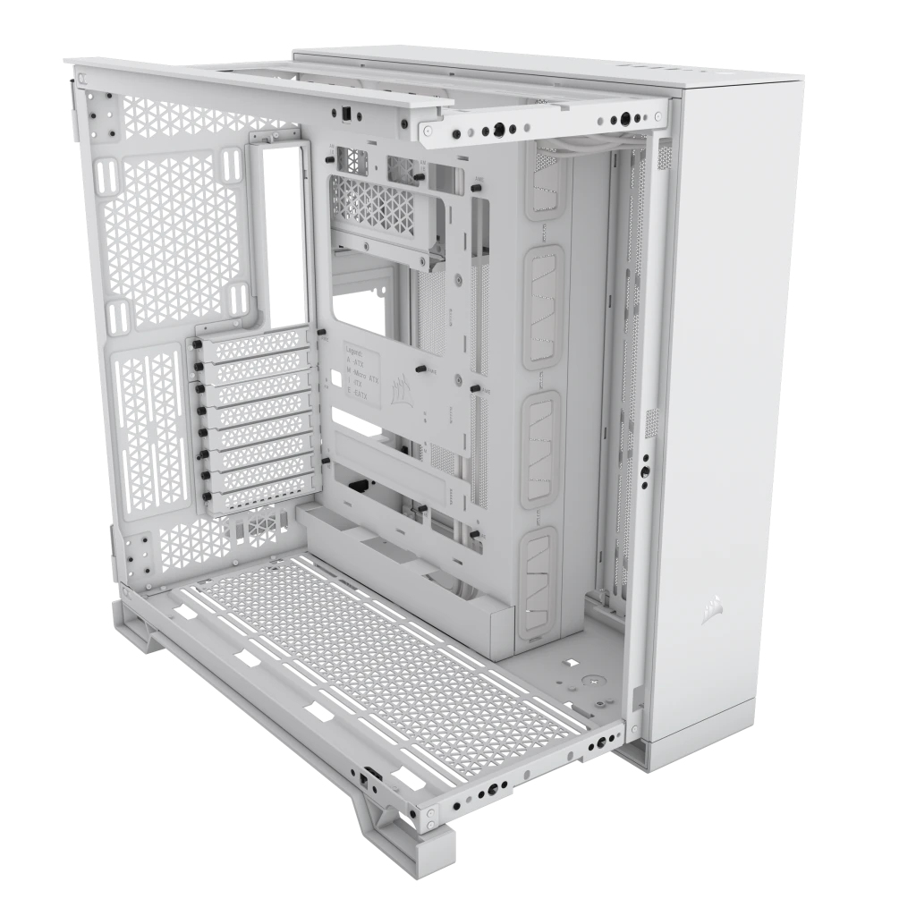 Corsair - Torre ATX Corsair 6500D Airflow Blanco Cristal Templado