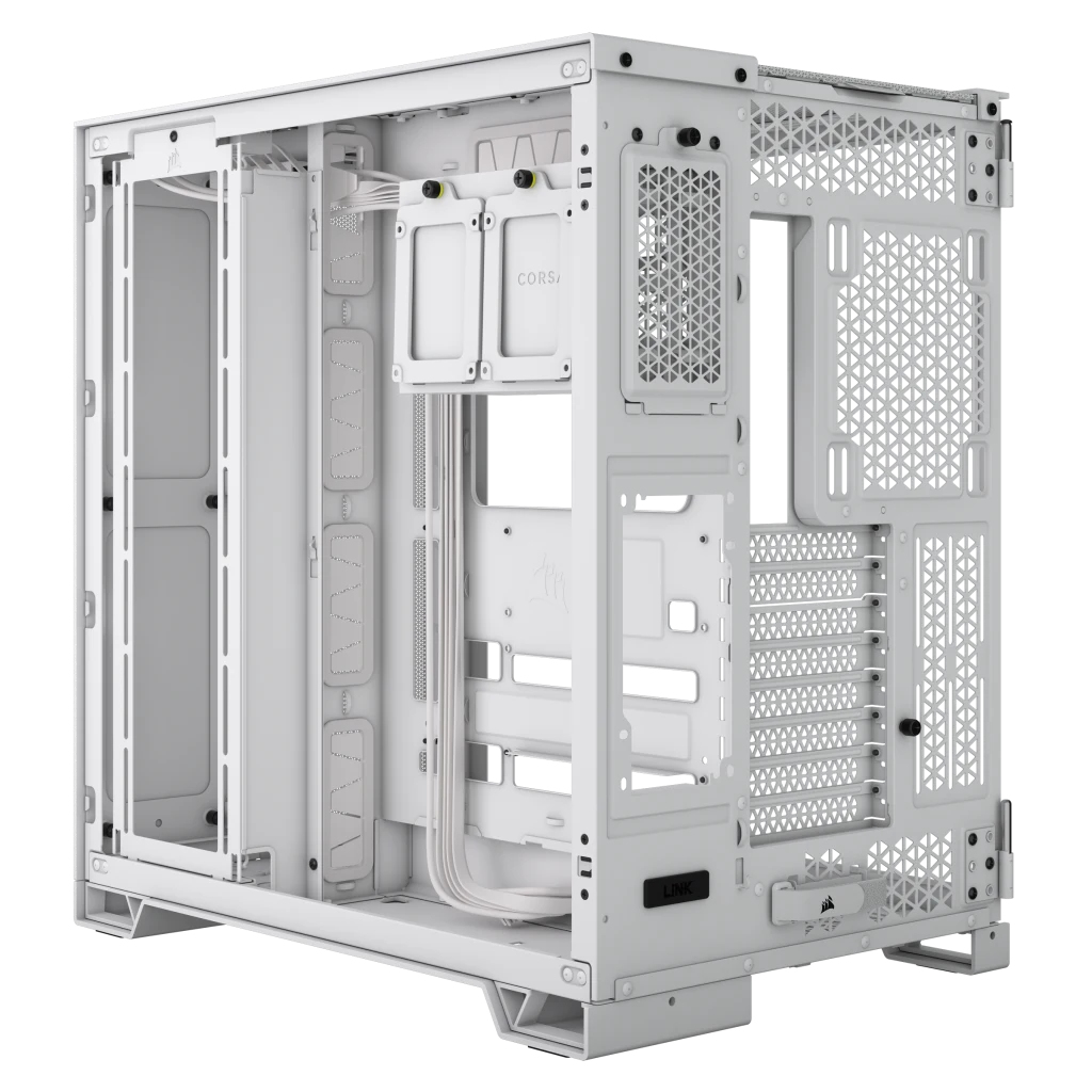 Corsair - Torre ATX Corsair 6500D Airflow Blanco Cristal Templado