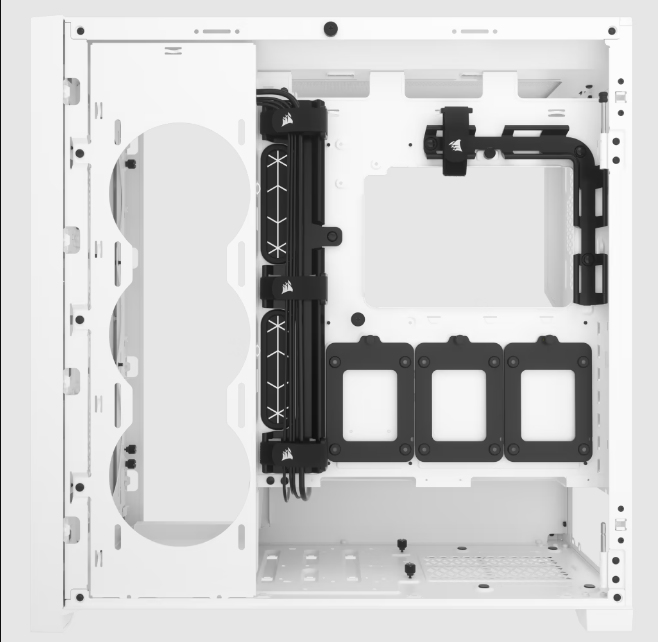 Corsair - Torre E-ATX Corsair 5000D Core Airflow Negro Cristal Templado