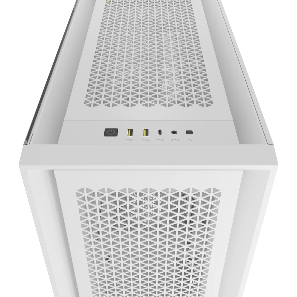 Corsair - Torre E-ATX Corsair 5000D Core Airflow Blanco Cristal Templado