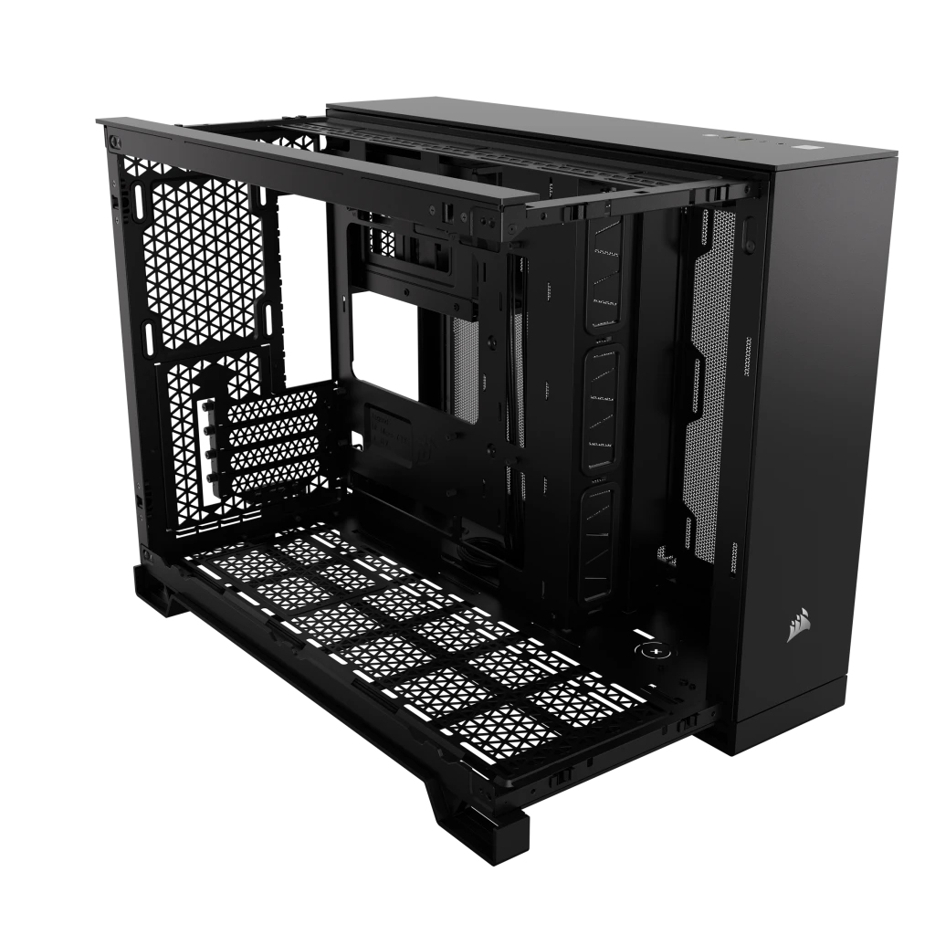 Corsair - Torre Micro-ATX Corsair 2500X Negro Cristal Templado