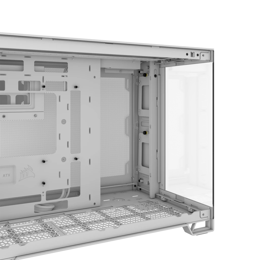 Corsair - Torre Micro-ATX Corsair 2500X Blanco Cristal Templado