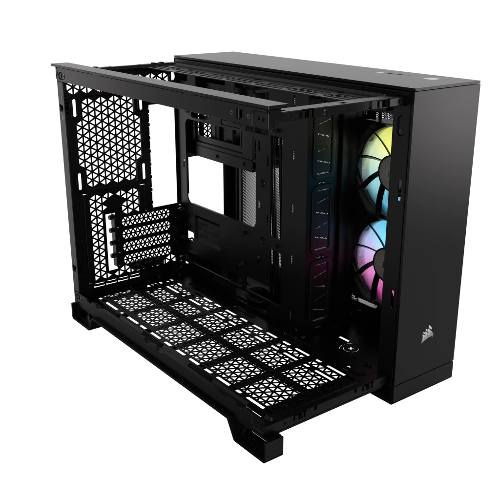 Corsair - Torre Micro-ATX Corsair 2500X LINK Negro Cristal Templado