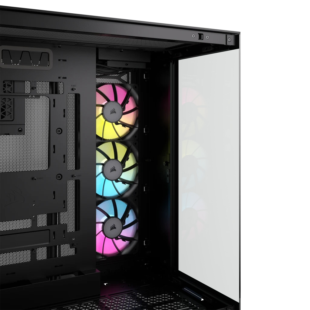 Corsair - Torre ATX Corsair iCue LINK 6500X Negro Cristal Templado