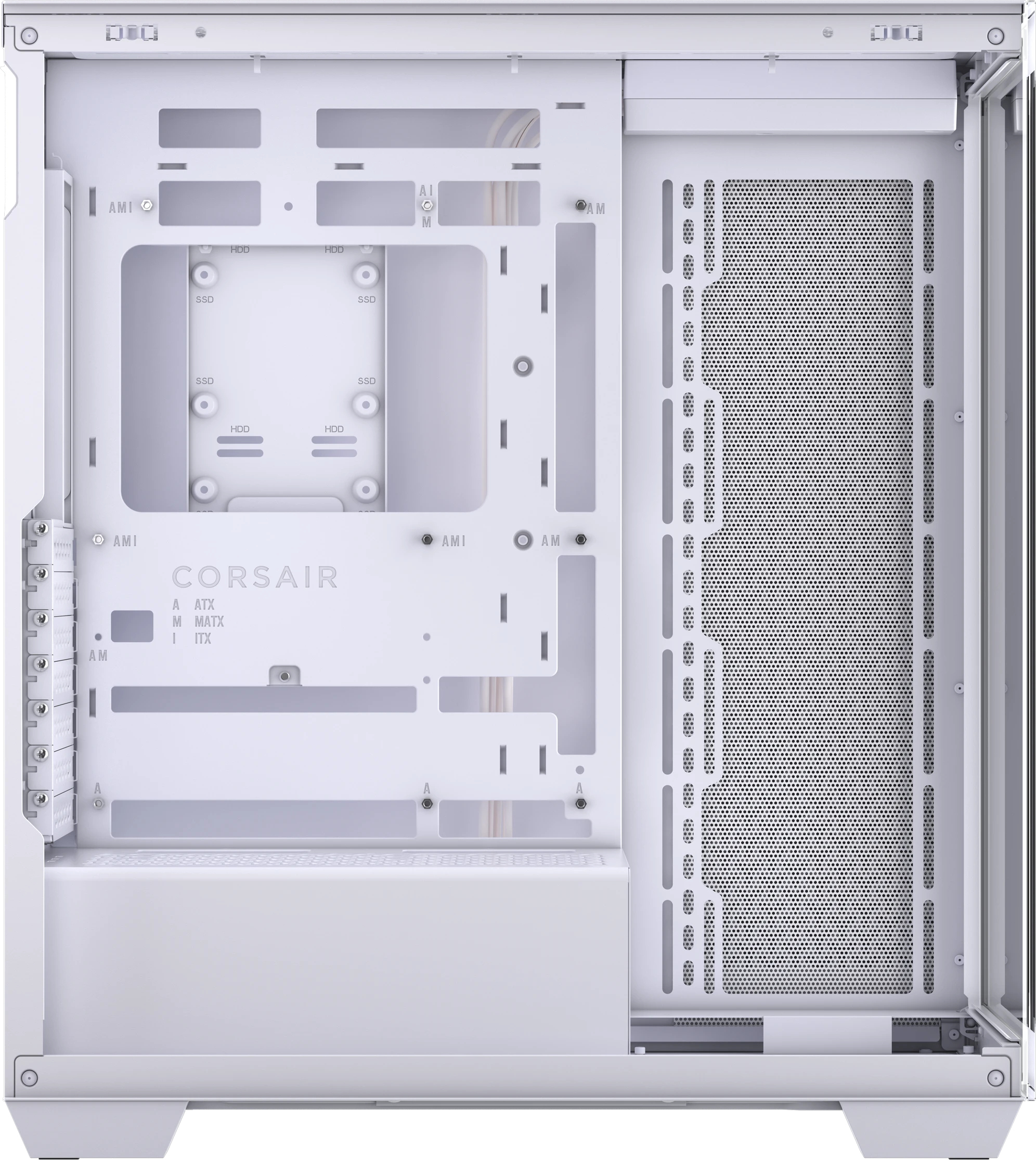 Corsair - Torre ATX Corsair 3500X Blanco Cristal Templado