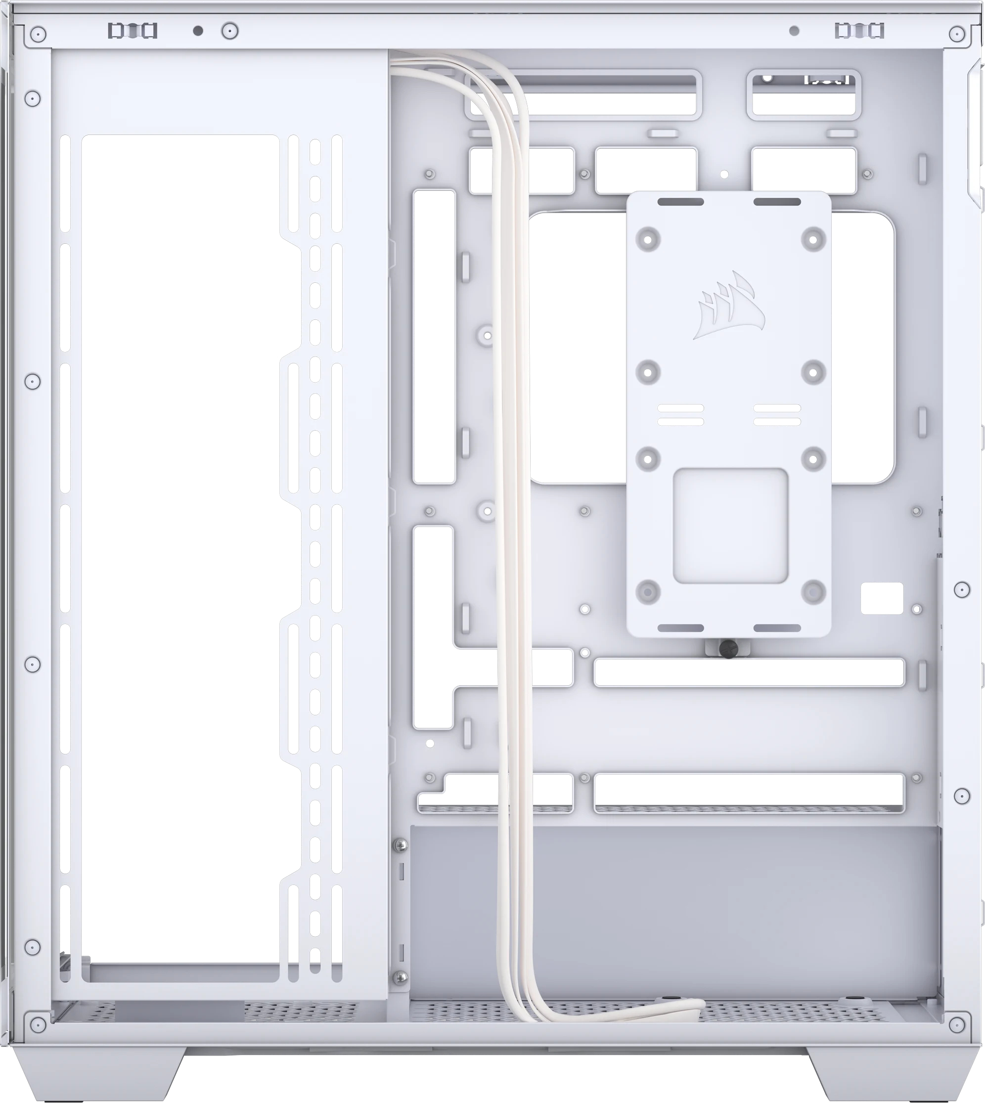 Corsair - Torre ATX Corsair 3500X Blanco Cristal Templado