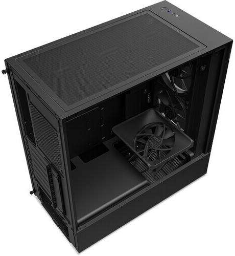 NZXT - Torre ATX NZXT H5 Elite Negro Cristal Templado