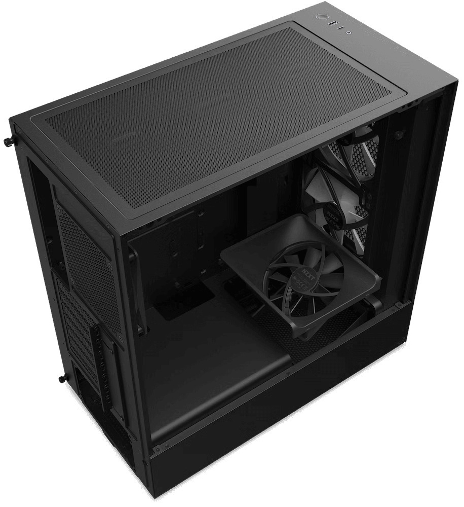 NZXT - Torre ATX NZXT H5 Flow RGB Negro Cristal Templado