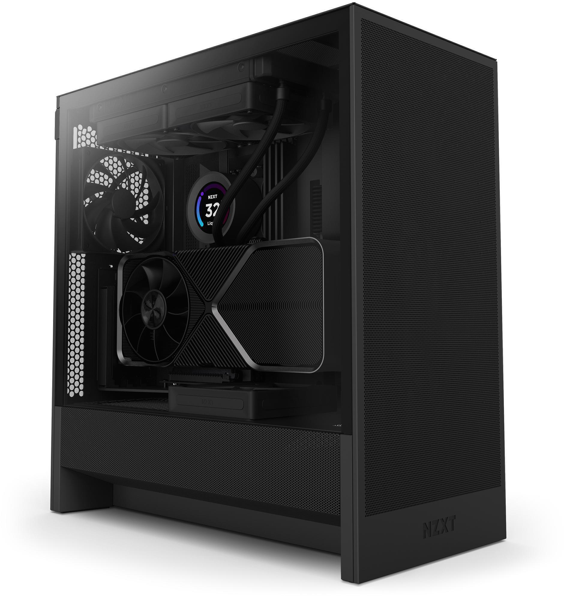 Torre  ATX NZXT H5 Flow Compact Negra