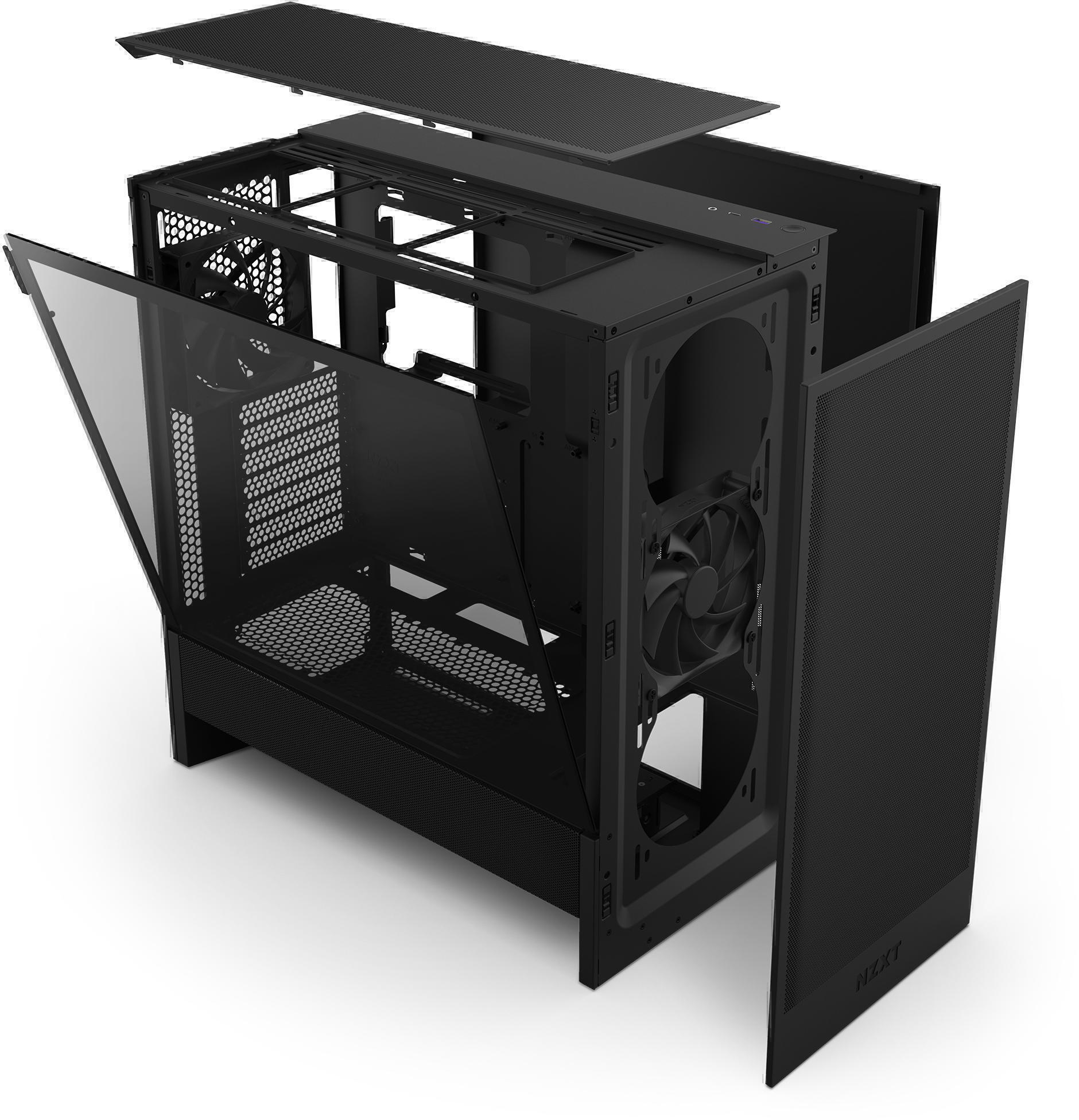 NZXT - Torre  ATX NZXT H5 Flow Compact Negra