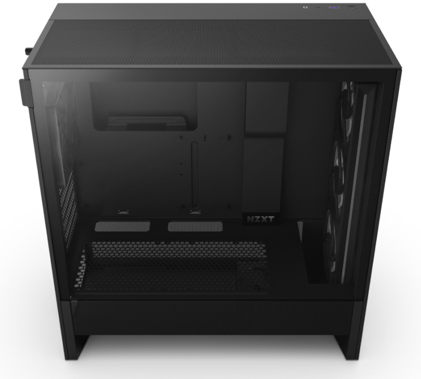 NZXT - Torre  ATX NZXT H5 Flow RGB Compact Negra