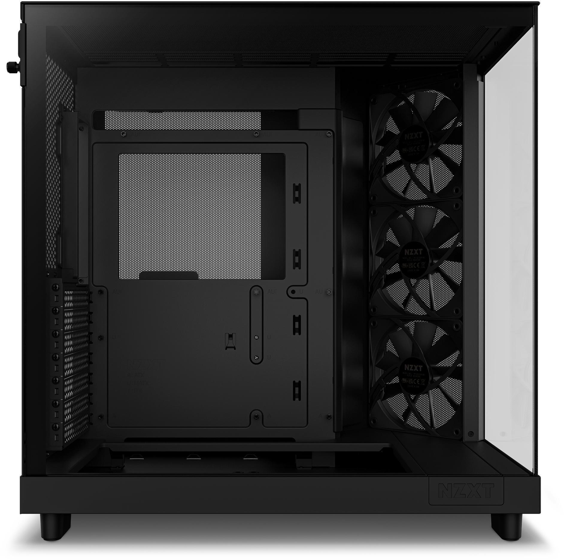 NZXT - Torre ATX NZXT H6 Flow Negro Cristal Templado