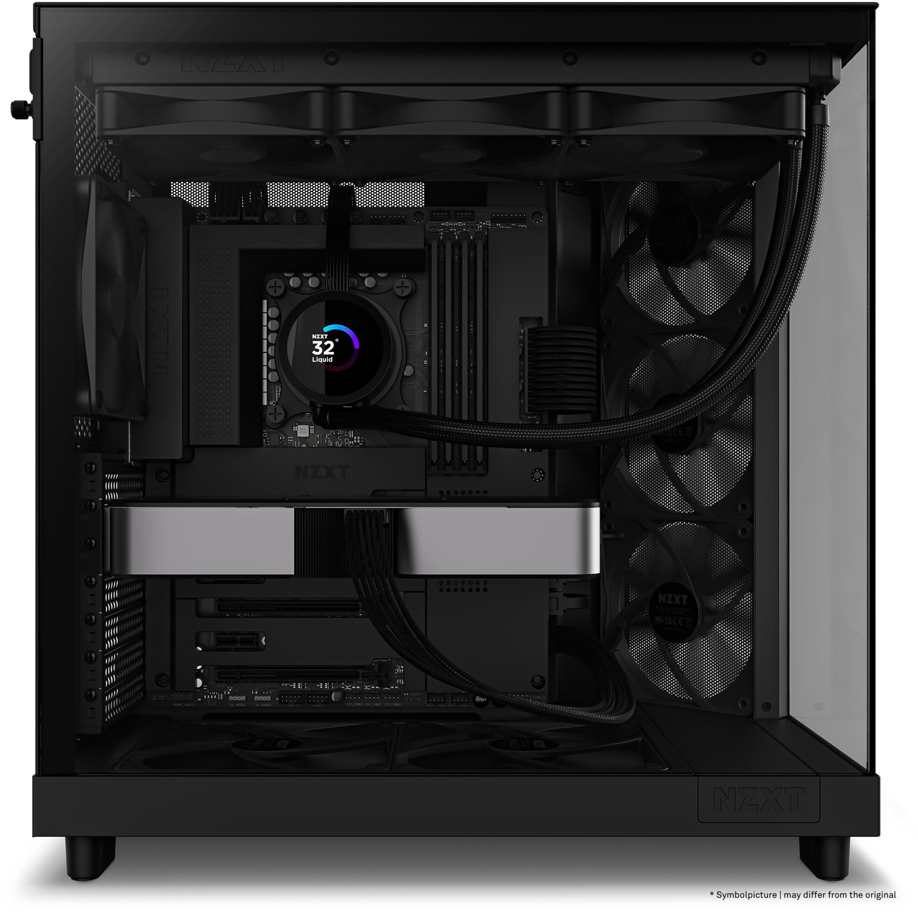 NZXT - Torre ATX NZXT H6 Flow Negro Cristal Templado