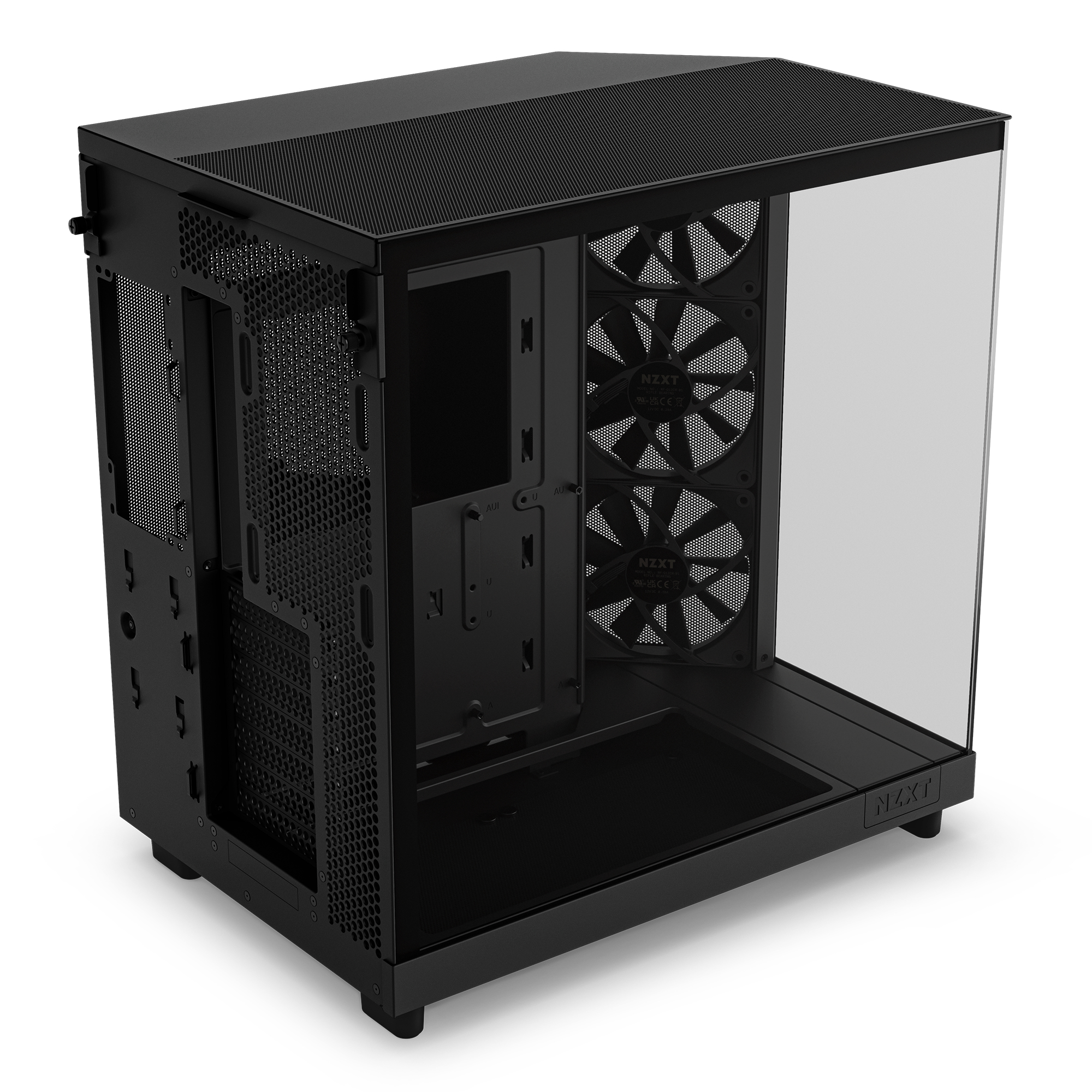 NZXT - Torre ATX NZXT H6 Flow Negro Cristal Templado