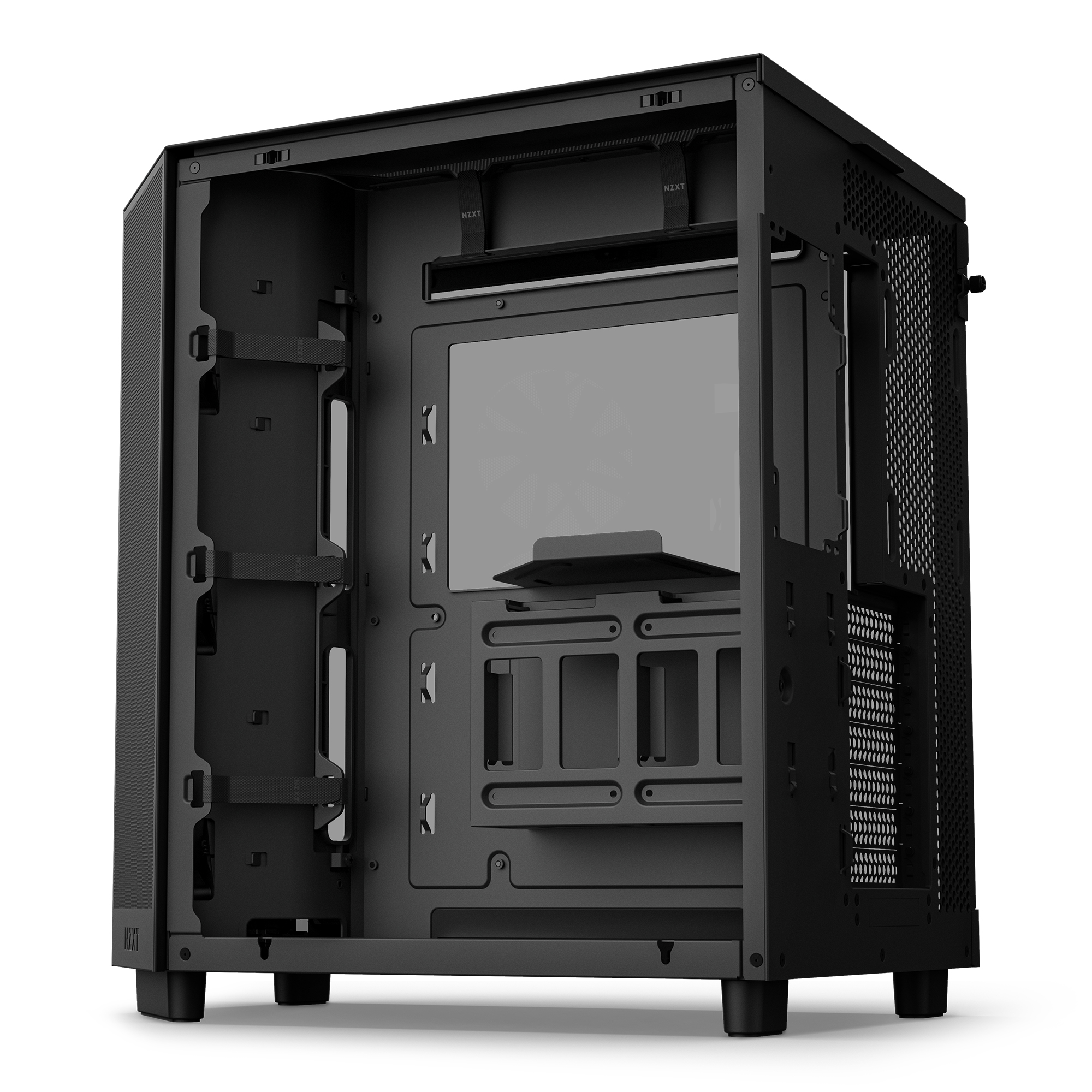 NZXT - Torre ATX NZXT H6 Flow Negro Cristal Templado