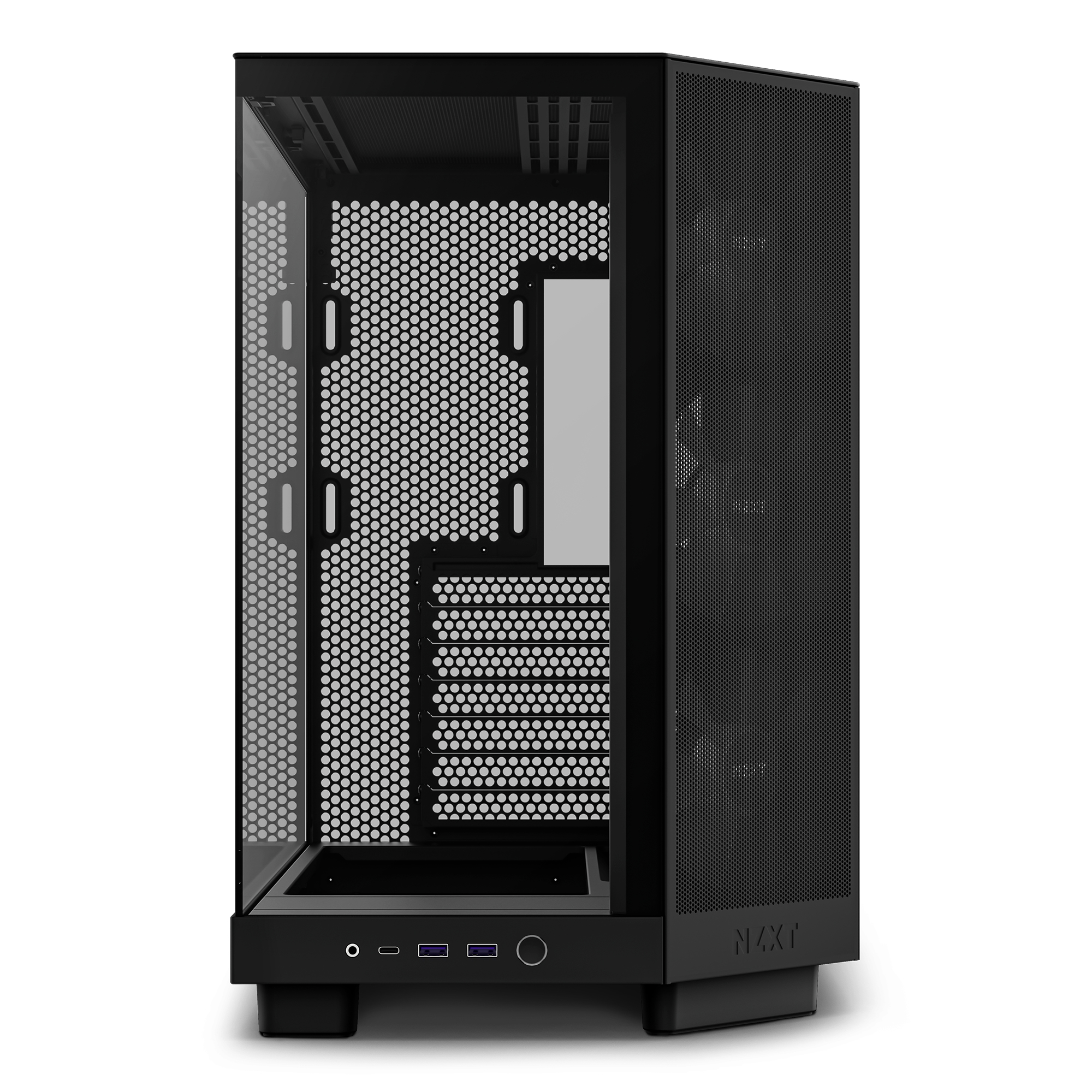 Torre ATX NZXT H6 Flow RGB Negro Cristal Templado