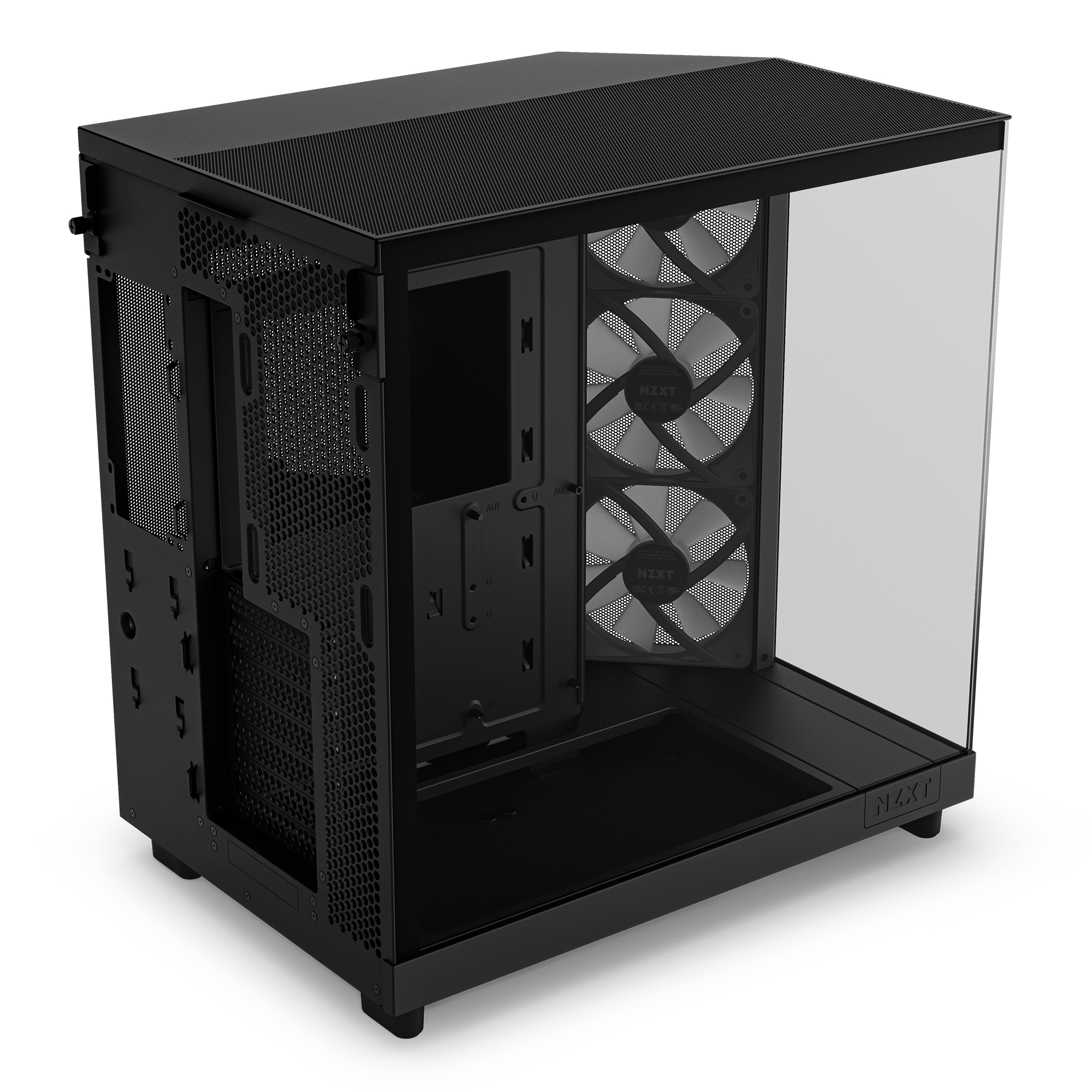 NZXT - Torre ATX NZXT H6 Flow RGB Negro Cristal Templado