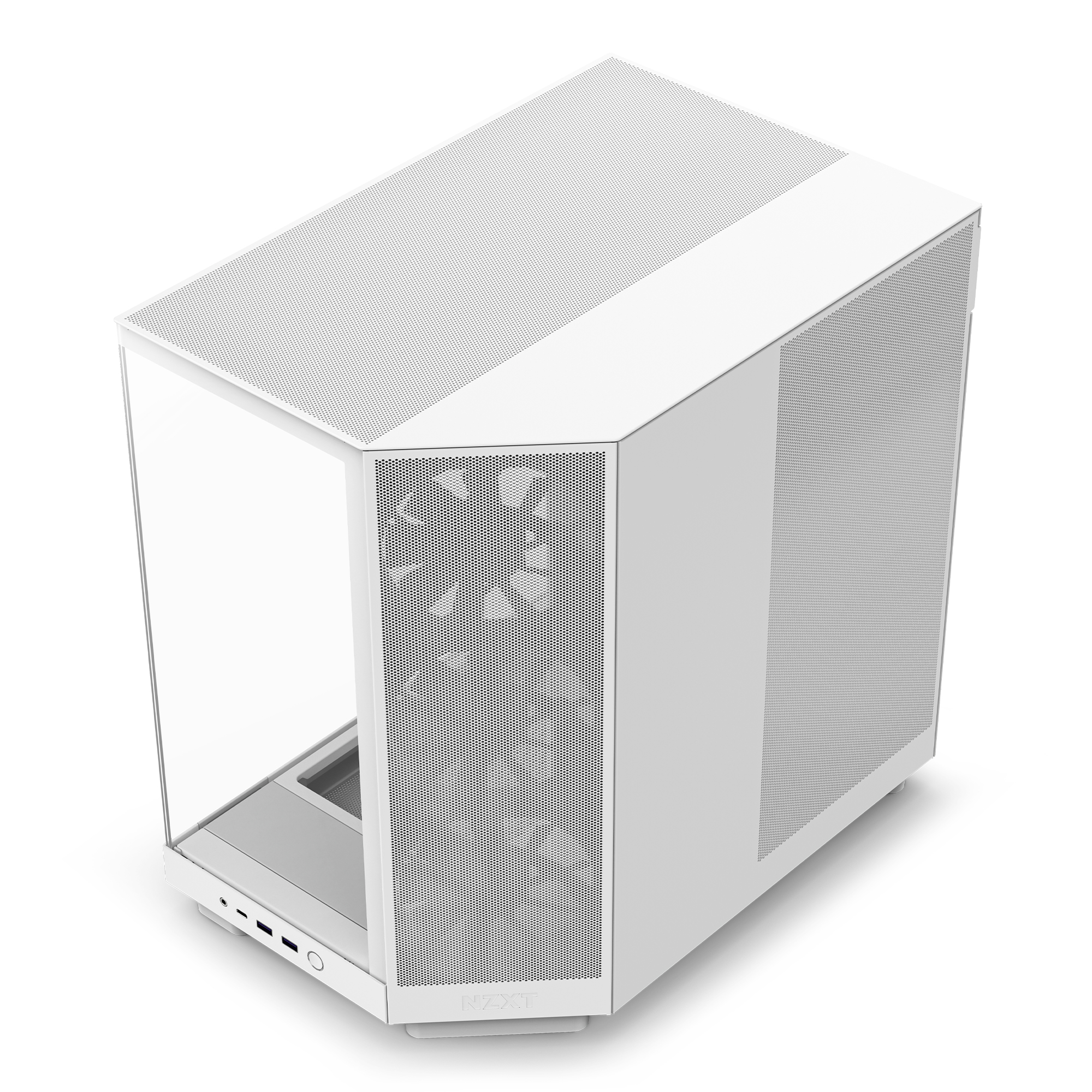 NZXT - Torre ATX NZXT H6 Flow Blanca Cristal Templado