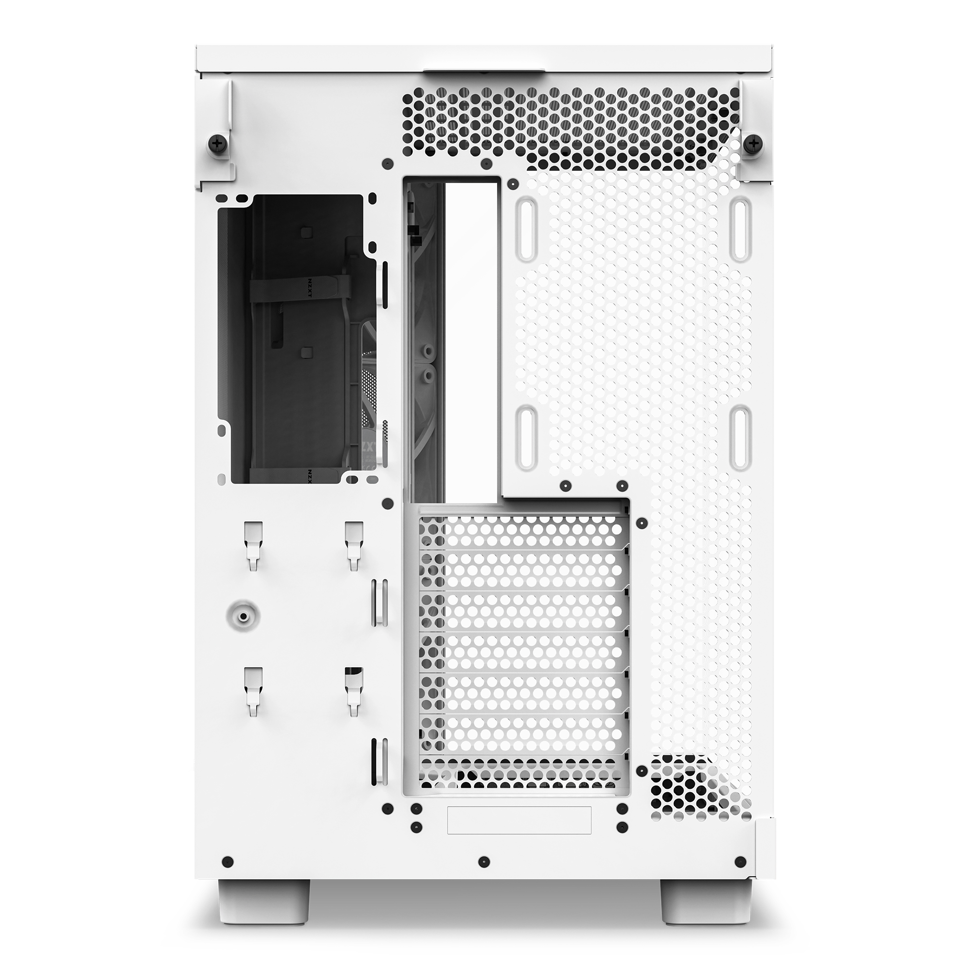 NZXT - Torre ATX NZXT H6 Flow Blanca Cristal Templado