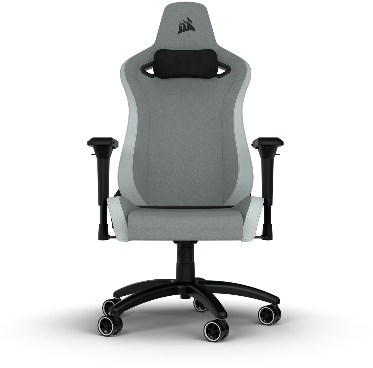 Corsair - Silla Gaming Corsair TC200 Fabric Blanco/Gris