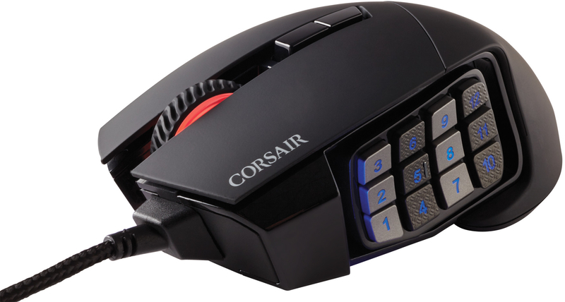 Corsair - Ratón Corsair Scimitar Elite RGB 18000DPI