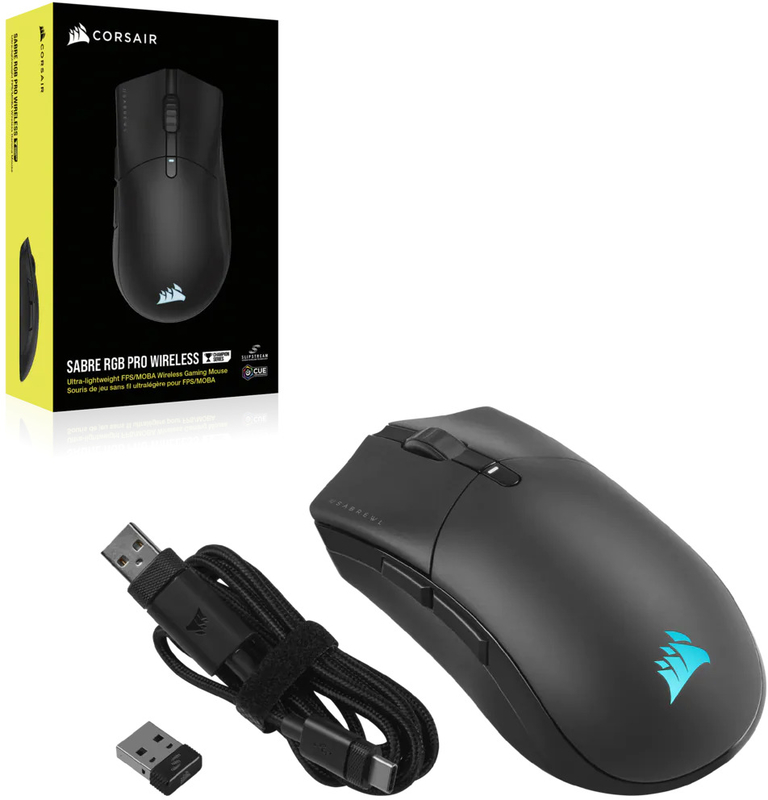 Corsair - Ratón Corsair Sabre Pro Wireless